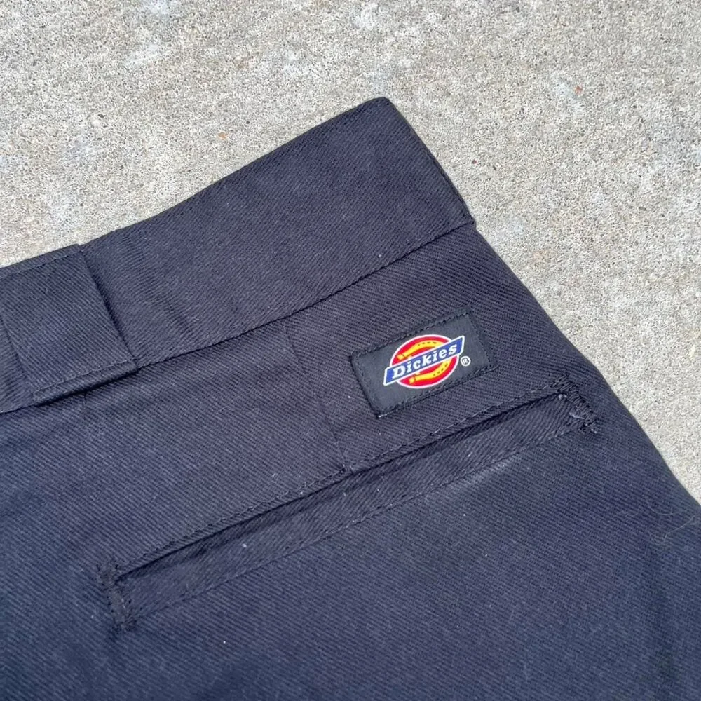 Dickies Men's Navy and Black Trousers